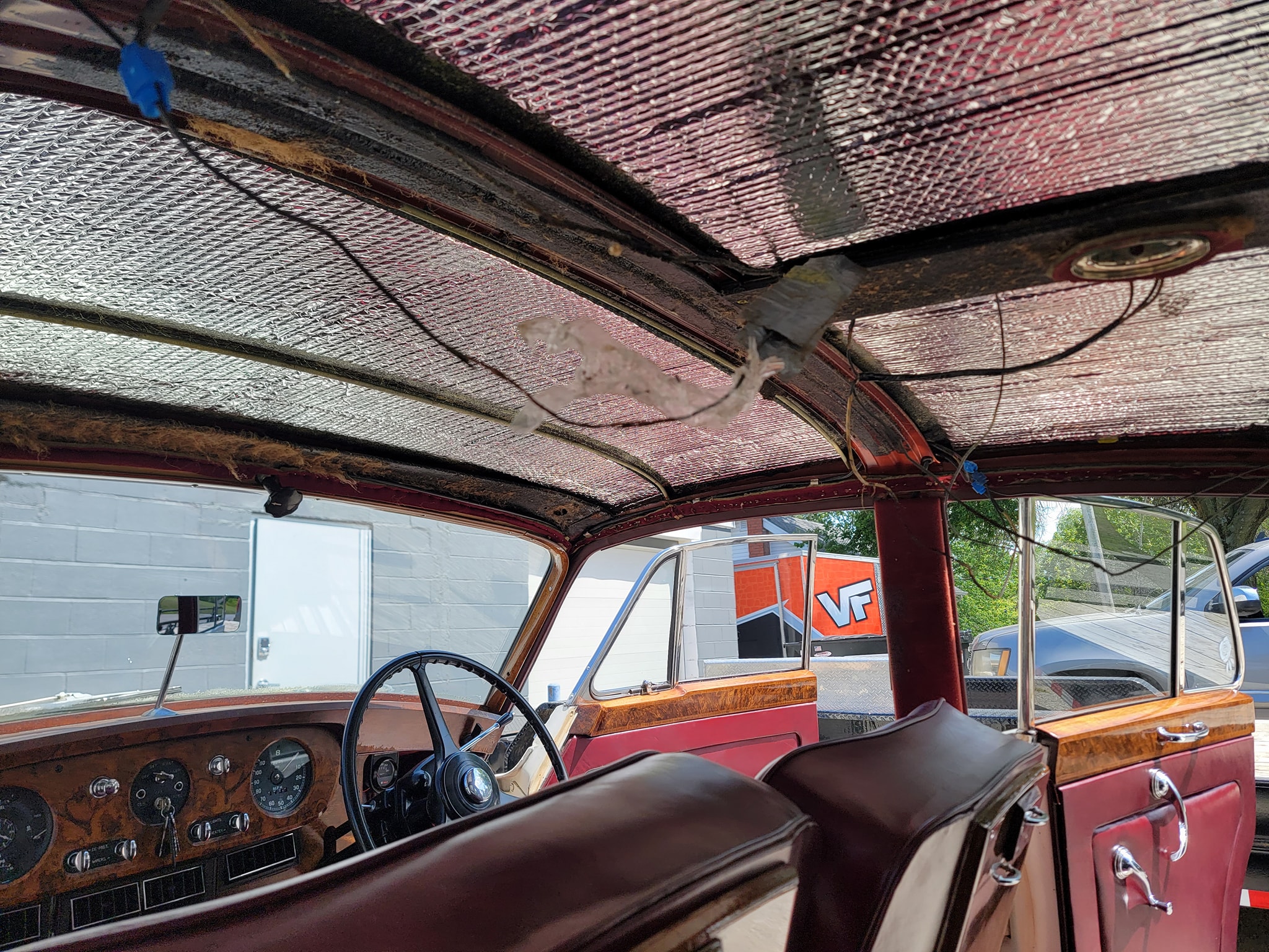 1957 Bentley detail